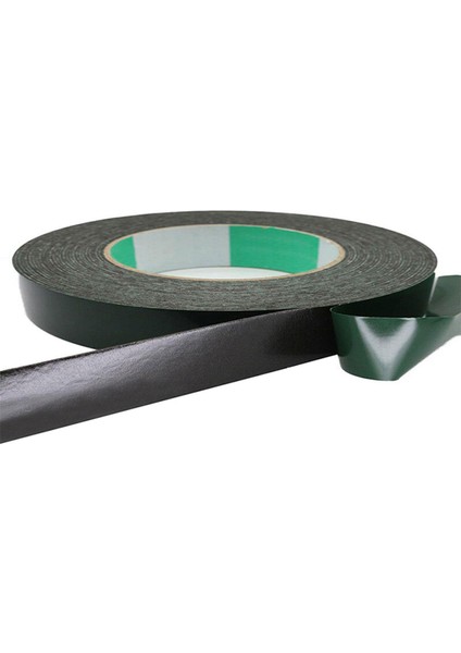 Çift Taraflı Köpük Bant Eva Montaj Bandı Siyah 15 mm x 10 Metre