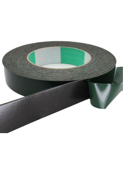Çift Taraflı Köpük Bant Eva Montaj Bandı Yapıştırıcı Siyah 20 mm x 10 Metre