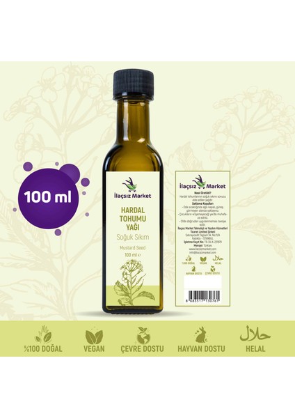 Hardal Tohumu Yağı / 100 ml