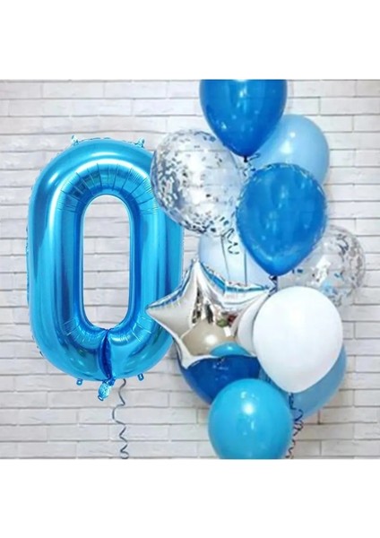 Mavi Yaş Balon Set 0