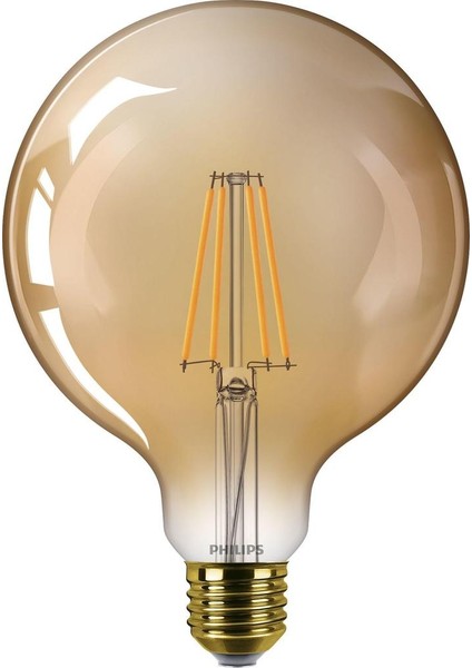 LED Classic 50W G120 650 Lumen E27 2200K Gold Ampul