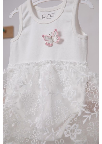 Bayramlık Kız Bebek Badi Elbise 3528 fiyatları