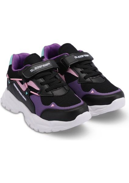 KEKOA IN Kız Çocuk Sneaker Koşu & Yürüyüş Ayakkabısı Siyah / Mor fiyatları