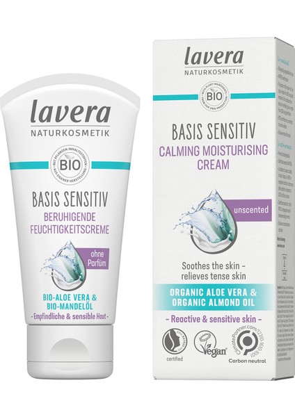 Basis Sensitiv Yatıştırıcı Nemlendirici Yüz Kremi 50 ml