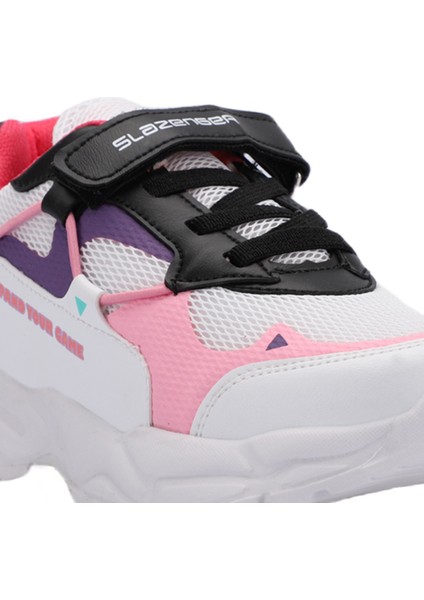 KEKOA IN Kız Çocuk Sneaker Koşu & Yürüyüş Ayakkabısı Beyaz / Pembe fırsatları