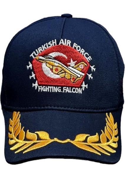 Seyhan Askeri Malzeme Turkısh Air Force Mavi Defne Dalı Işlemeli No:2