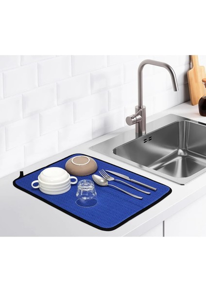 Bulaşık Kurutma Matı Bulaşık Matı 35 x 45 cm