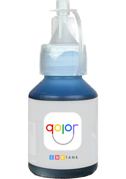 Qolor Brother BT6000 Için Mavi Yazıcı Mürekkebi - 48ML
