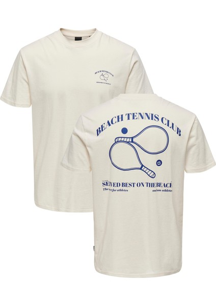 Alec Lıfe Reg Ss Tee Erkek Beyaz Tshirt 22026062-01