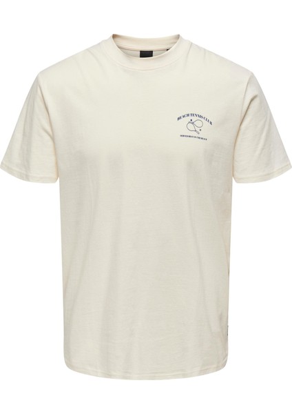 Alec Lıfe Reg Ss Tee Erkek Beyaz Tshirt 22026062-01