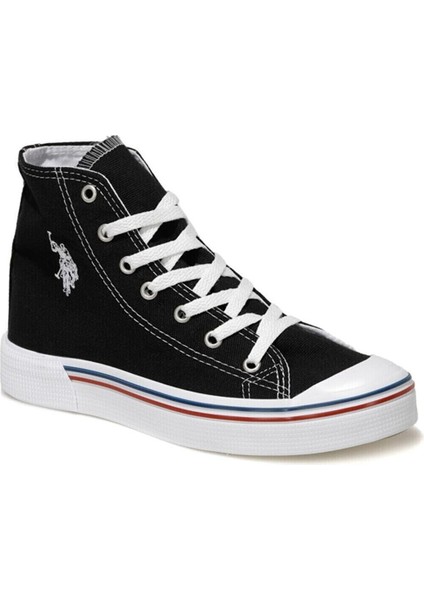 U.s. Polo Assn. Converse Penelope Hı Siyah Erkek Sneakers Ayakkabı