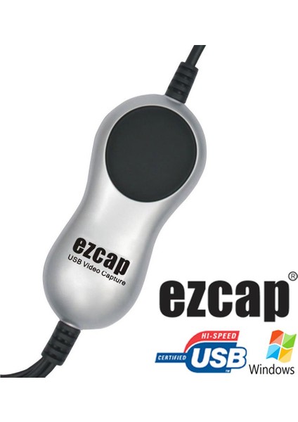 Ezcap 170 USB 2.0 Vhs Hi8 Analog Video Capture Görüntü Yakalama Kartı