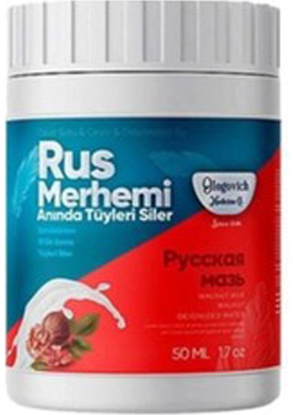 Olegovich Medicine Rus Merhemi Tüy Azaltıcı Krem 50 ml