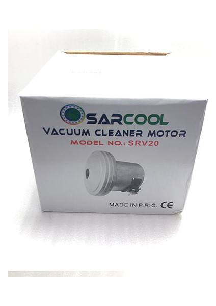 Süpürge Motoru (SRV20) Bsch. Düz (Sarcool)