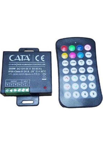 CT-9150 24A Rgb Kumanda 12 Adet