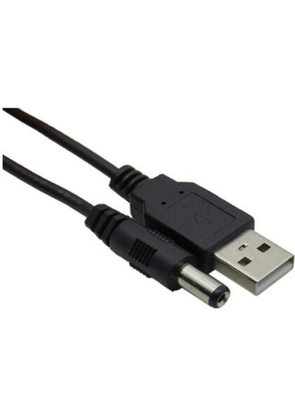 USB 5.5 mm 2.5 mm Kablo USB Standart Uç Dc Kablo 5.5 mm 2.5 mm 1 Metre USB Kablo fiyatları