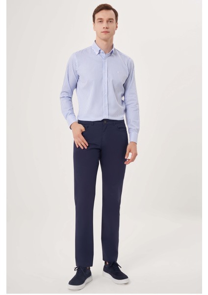 5 Cepli Lacivert Spor Erkek Pantolon PNS23Y23105_D39