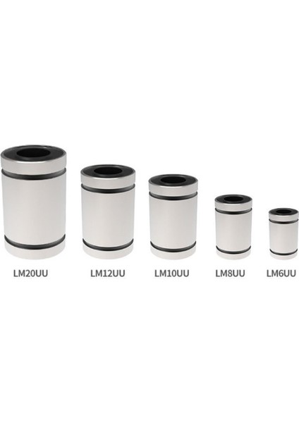 LM8UU Lineer Rulman - 8X15X29 - 24MM - 3D Yazıcı Uyumlu