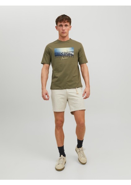 Erkek Önü Baskılı Tişört 12235522 indirimleri