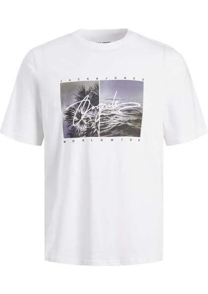 Erkek Önü Baskılı Tişört 12235522