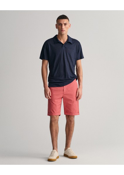 Erkek Pembe Regular Fit Şort 205043.640
