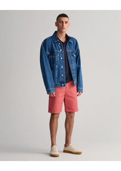 Erkek Pembe Regular Fit Şort 205043.640
