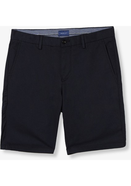 Erkek Siyah Slim Fit Şort 20070.5