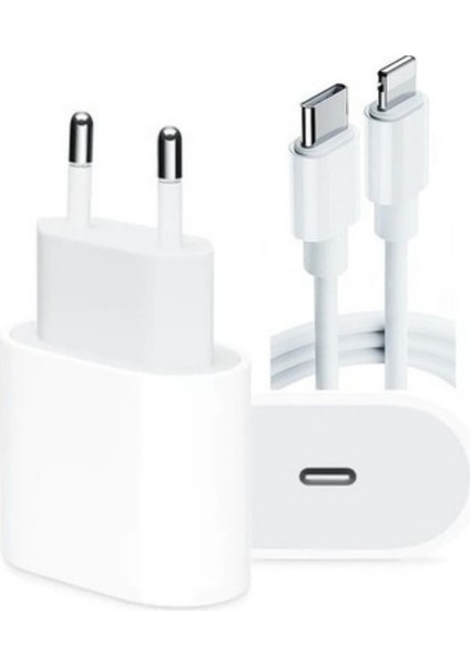 20W Usb-C Power Adaptör+Usb-C To Lightning Kablo