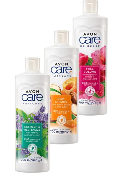 Haircare Üçlü Şampuan ve Saç Bakım Kremi Paketi