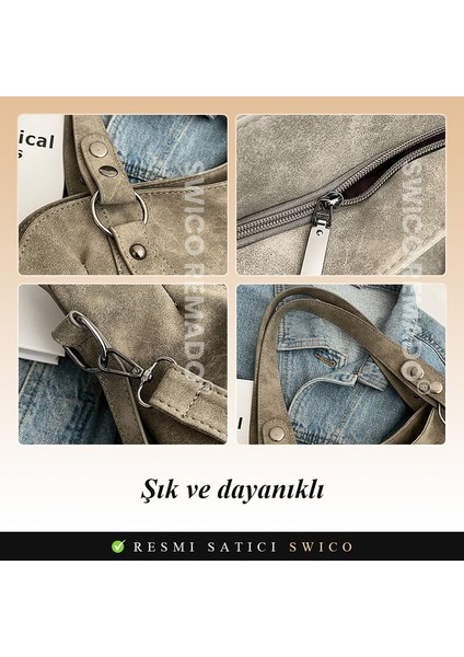 Kadınlar Için Büyük Kapasiteli Omuz Çantası Tote Çanta (Yurt Dışından) indirimleri