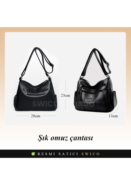 Kadınlar Için Büyük Kapasiteli Şık Omuz Çantası (Yurt Dışından) fiyatları
