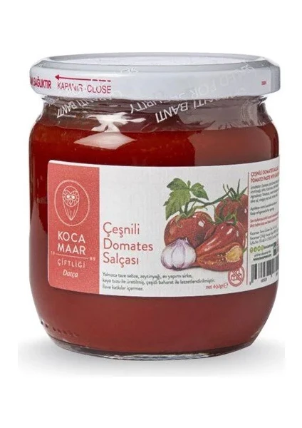 Kocamar Çeşnili Domates Salçası 400 gr