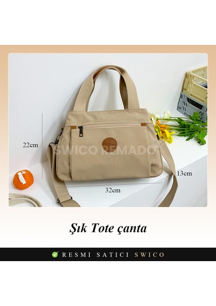 Kadınlar Için Büyük Kapasiteli Omuz Çantası Tote Çanta (Yurt Dışından) fiyatları