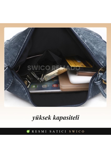Kadınlar Için Büyük Kapasiteli Şık Omuz Çantası (Yurt Dışından)