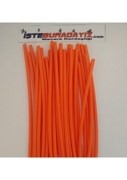 Bisiklet Jant Pipeti Turuncu