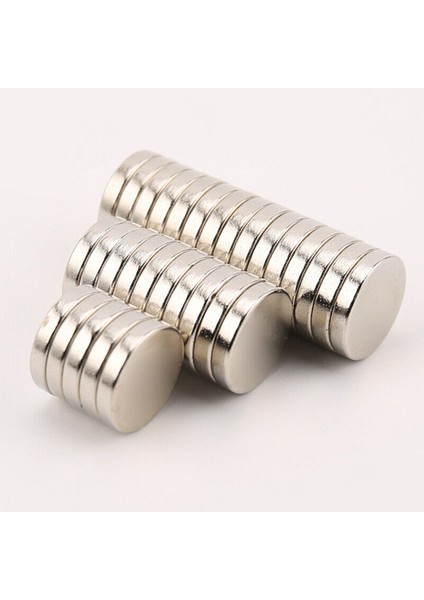 20 Adet 15X3 mm Güçlü Yuvarlak Neodyum Mıknatıs Magnet Buzdolabı Mıknatısı Far Mıknatısı