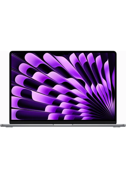 MacBook Air M2 Çip 8GB 256GB SSD macOS 15" Taşınabilir Bilgisayar Uzay Grisi MQKP3TU/A