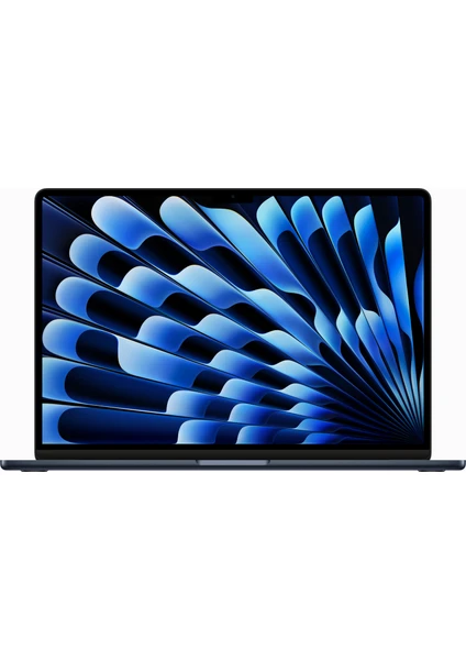 MacBook Air M2 Çip 8GB 256GB SSD macOS 15" Taşınabilir Bilgisayar Gece Yarısı MQKW3TU/A