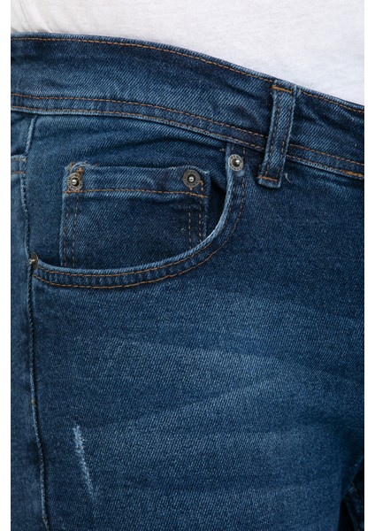 Erkek Mavi Tırnaklı Skinny Fit Jeans fırsatları
