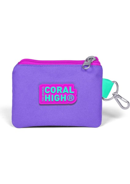 Kids Açık Pembe Mor Unicornlu Prenses Desenli Bozuk Para Çantası 21871 fiyatları