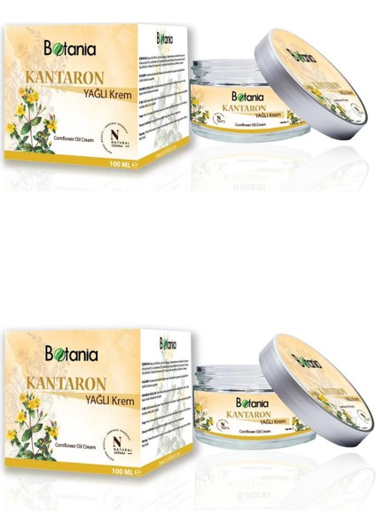 Kantaron Yağı Özlü Krem 100 ml x 2 Adet