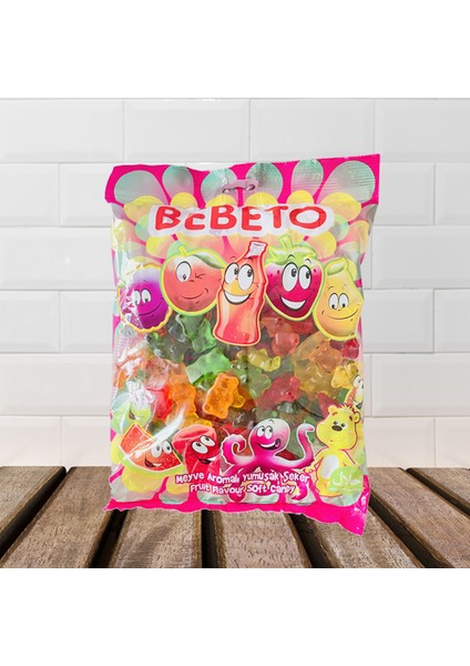 Karışık Meyveli Ayıcık Jelibon 1 kg