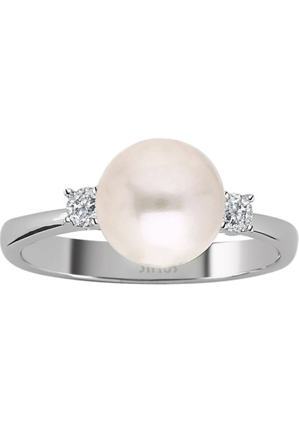 Pırlanta Taşlı Inci Yüzük 0417R0039 fiyatları