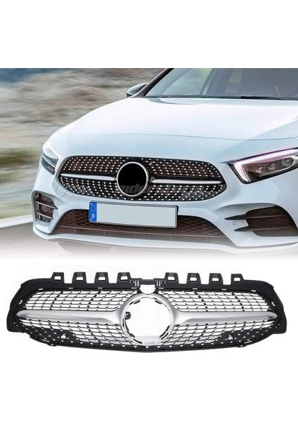 Panjur (Krom/gümüş, Dıamond, Kameralı) A-Class W177 19