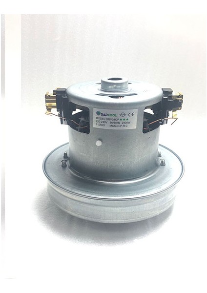 Süpürge Motoru (SRV34CP) Vestel-Fakir-Arçelik-Beko (2400 Watt) (Sarcool)