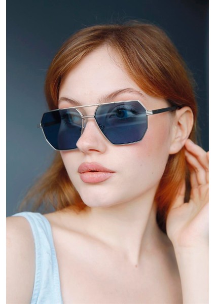 Daphe Silver Blue Kadın Güneş Gözlüğü