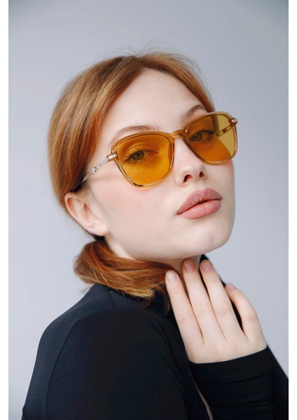 Hubert Gold Orange Kadın Güneş Gözlüğü modelleri