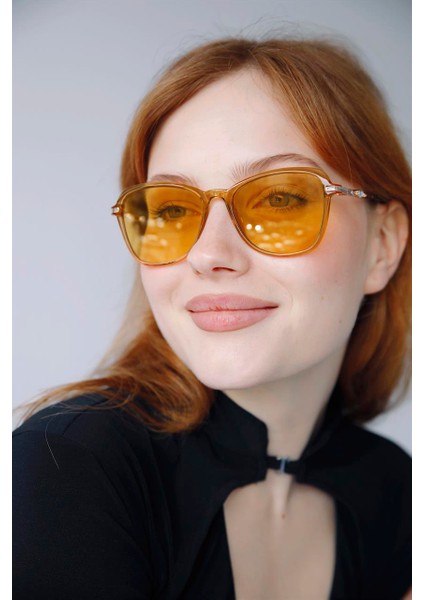 Hubert Gold Orange Kadın Güneş Gözlüğü fırsatları