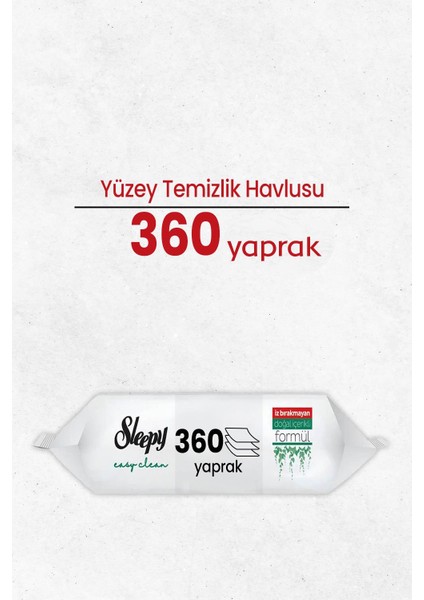 Easy Clean Yüzey Temizlik Havlusu 360 Yaprak