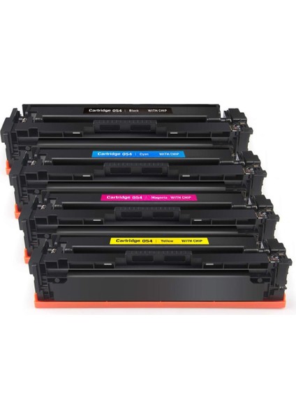 Canon LBP623CW CRG-054 Muadil Toner Seti Tüm Renkler